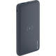 Внешний аккумулятор Deppa NRG Qi Power Delivery 18W, Qi 10W 10000mAh черный
