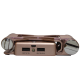 Внешний аккумулятор универсальный Iconik PBBS-TRF-RG 5200 mAh, розовый (Bluetooth динамик)