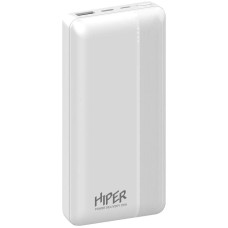 Внешний аккумулятор универсальный HIPER MX Pro 20000 20000mAh 3A QC PD 1xUSB белый