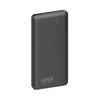 Hiper Мобильный аккумулятор Hiper MX Pro 10000 10000mAh 3A QC PD 1xUSB черный (MX PRO 10000 BLACK)