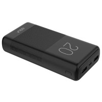 GOLF G81/ Powerbank 20000 mah + Кабель Micro usb /In Micro usb /Out USB 1 А, 2.1A/ Black