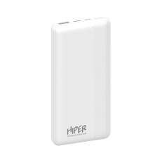 Hiper Мобильный аккумулятор Hiper MX Pro 10000 10000mAh 3A QC PD 1xUSB белый (MX PRO 10000 WHITE)
