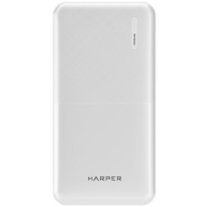 Harper Аккумулятор внешний портативный PB-10011 White (10 000mAh; Тип батареи Li-Pol; Выход 5V/2,1A; LED индикатор)