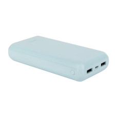 Perfeo Powerbank COLOR VIBE 20000 mah + Micro usb /In Micro usb /Out USB 1 А, 2.1A/ Blue (PF_D0170)