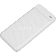 Digma Мобильный аккумулятор 10000mAh 3A 3xUSB белый (DG-10000-3U-WT)