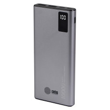 Мобильный аккумулятор Cactus CS-PBFSLT-10000 10000mAh 3A 2xUSB серый