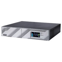 PowerCom SRT-1500A LCD UPS {Line-Interactive, 1500VA / 1350W, Rack/Tower, IEC, Serial+USB, SmartSlot, подкл. доп. батарей} (1157679)