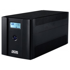 PowerCom RPT-2000AP LCD UPS {Line-Interactive, 2000VA/1200W, Tower, 4xSchuko, LCD, USB}{1107537}