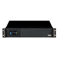 PowerCom King Pro RM KIN-3000AP LCD (3U) UPS {Line-Interactive, 3000VA/2400W, Rack, IEC, Serial+USB, SmartSlot, RS-232} (1152615)