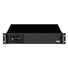 PowerCom King Pro RM KIN-3000AP LCD (3U) UPS {Line-Interactive, 3000VA/2400W, Rack, IEC, Serial+USB, SmartSlot, RS-232} (1152615)