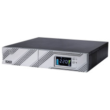 PowerCom SRT-2000A LCD UPS {Line-Interactive, 2000VA / 1800W, Rack/Tower, IEC, Serial+USB, SmartSlot, подкл. доп. батарей} (1157682)