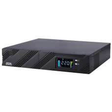 PowerCom SPR-1000 LCD UPS {Line-Interactive, 1000VA/800W, Rack/Tower, Serial+USB, SmartSlot} (1152572)