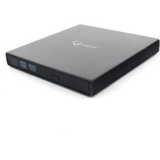 Оптический привод USB DVD-RW Gembird , Black ( DVD-USB-02 ) Retail