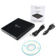 Оптический привод USB DVD-RW Gembird , Black ( DVD-USB-02 ) Retail