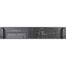 Procase EM239-B-0 черный {2U глубина 390мм, внешн 1x5.25, внутр 4xHDD, MB 9.6"x9.6", без Б/П PS2} {замена EM238F-B-0}