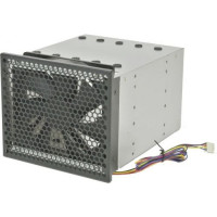 Procase Переходник 3*5.25" в 4*3.5" с антивибрационным креплением, PWM 4pin, 2800 rpm [5T3-3T4-V3-FAN]