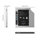 Салазки Orico для замены привода в ноутбуке 9.5мм на 2.5" HDD/SSD SATA3 ( M95SS-SV )