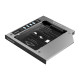 Салазки Orico для замены привода в ноутбуке 9.5мм на 2.5" HDD/SSD SATA3 ( M95SS-SV )
