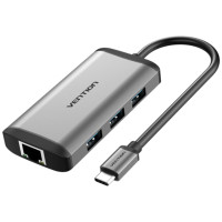 Док-станция Vention USB-C Universal Dock 6в1 ( TOOHB )