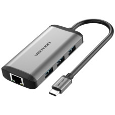Док-станция Vention USB-C Universal Dock 6в1 ( TOOHB )