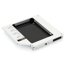 Салазки Agestar для замены привода в ноутбуке 12.7 мм на 2.5" HDD/SSD SATA ( SSMR2S )