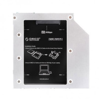 Салазки Orico для замены привода в ноутбуке 9.5мм на 2.5" HDD/SSD SATA3 ( L95SS )