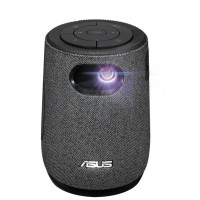 ASUS ZenBeam Latte L1 Проектор {DLP, LED, 720p 1280x720, 300Lm, 400:1, HDMI, USB-A, 2x5W spk Harman Kardon, WiFi, Bluetooth, Aptoide TV, led 30000hrs, battery 6000mA/h, Black, 0.587kg}