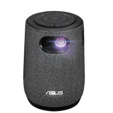 ASUS ZenBeam Latte L1 Проектор {DLP, LED, 720p 1280x720, 300Lm, 400:1, HDMI, USB-A, 2x5W spk Harman Kardon, WiFi, Bluetooth, Aptoide TV, led 30000hrs, battery 6000mA/h, Black, 0.587kg}