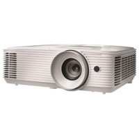 Optoma EH334 Проектор {Full 3D;DLP, Full HD(1920x1080), 3600 ANSI Lm, 20000:1,16:9; TR=1.47:1 - 1.62:1; HDMI (1.4a 3D support) + MHL; VGAx1; Composite; AudioIN x1; VGA Out; Audio Out 3.5mm; RS232; USB