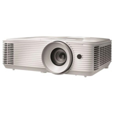 Optoma EH334 Проектор {Full 3D;DLP, Full HD(1920x1080), 3600 ANSI Lm, 20000:1,16:9; TR=1.47:1 - 1.62:1; HDMI (1.4a 3D support) + MHL; VGAx1; Composite; AudioIN x1; VGA Out; Audio Out 3.5mm; RS232; USB