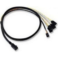 LSI ACD-SFF8643-SATASB-10M Кабель , INT SFF8643-to-4*SATA+SB ( HDmSAS -to- 4*SATA+SideBand internal cable) 100cm[6705050100]