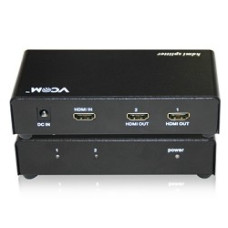 VCOM VDS8040D Разветвитель HDMI Spliitter 1=>2 3D Full-HD 1.4v, каскадируемый