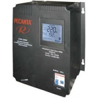 Ресанта СПН-3600 63/6/25 Стабилизатор {Настенный , 220В±8%, Габариты 260х155х310, Вес 6,5 кг}