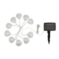 Rexant 602-267 Каскад Lamper Хранитель жемчужины LED 4 м с выносной солнечной панелью 2 м и аккумулятором, холодное белое свечение