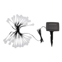 Rexant 602-239 Каскад Lamper Сталактит LED 5 м с аккумулятором и выносной солнечной панелью 1 м, IP65, 2 режима работы (мигание и постоянное)