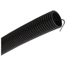 Rexant 28-0020-50 Труба гофрированная из ПНД, с зондом, черная, O20 мм, (бухта 50 м/уп.)