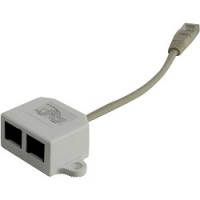 5bites LY-SB026B-A Разветвитель (сплиттер) 1*RJ45 T568A/T568B -> 2*RJ45 10/100 BASE-T