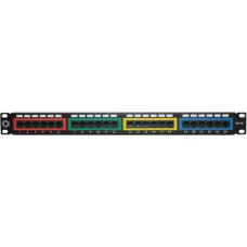 5bites Патч-панель PPU55-09 UTP / 5E / 24P / KRONE / 110 / DUAL IDC / 1U / 19" / COLOR