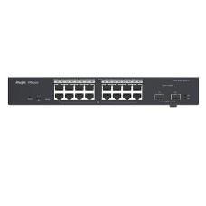 Ruiji RG-ES218GC-P 16 портов Gigabit Ethernet, коммутатор с облачным управлением 16 портов PoE/PoE+, 2 SFP, 240W PoE, 19 дюймов