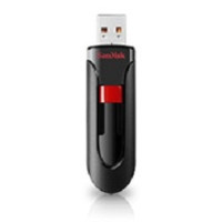 SanDisk USB Drive 64Gb Cruzer Glide SDCZ60-064G-B35 {USB2.0, Black/Red}