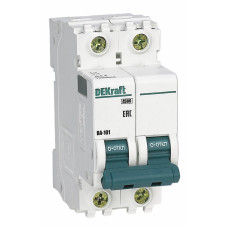 Schneider-electric 11066DEK Авт. выкл. 2Р 16А х-ка C ВА-101 4,5кА DEKraft