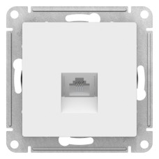 Schneider-electric ATN000183 ATLASDESIGN РОЗЕТКА компьютерная RJ45, механизм, БЕЛЫЙ