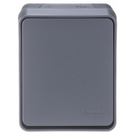 Schneider-electric ATN544011 AtlasDesign Profi54 выключатель одноклавишный IP54 10 АХ, АНТРАЦИТ, Россия