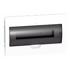 Schneider-electric EZ9E118S2FRU Щит распределительный встраиваемый белый дверь прозрачная на 18 модулей IP40 Easy9