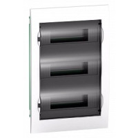 Schneider-electric EZ9E312S2FRU Щит распределительный встраиваемый белый дверь прозрачная на 36 модулей IP40 Easy9