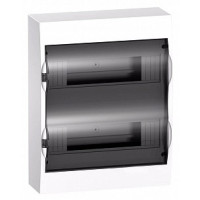 Schneider-electric EZ9E212S2SRU Щит распределительный навесной белый дверь прозрачная на 24 модуля IP40 Easy9