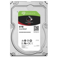 6TB Seagate Ironwolf (ST6000VN001) {SATA 6.0Gb/s, 5400 rpm, 256mb buffer, 3.5",для NAS}