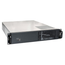 Exegate EX284975RUS Серверный корпус ExeGate Pro 2U550-08 <RM 19", высота 2U, глубина 550, БП 700ADS, 2*USB>
