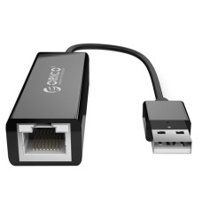Сетевой адаптер USB - RJ-45 Orico UTJ-U2 черный