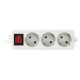 Удлинитель Гарнизон EL-NB-G3-W-3 3м White 3 розетки